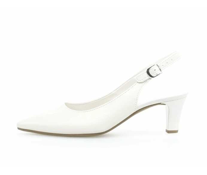 Gabor Pumps Dame Hvite | NO0001568