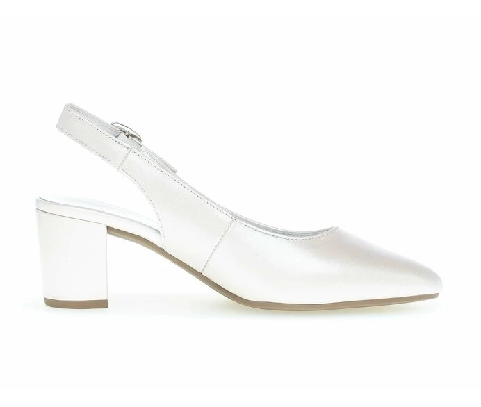 Gabor Pumps Dame Hvite | NO0001611