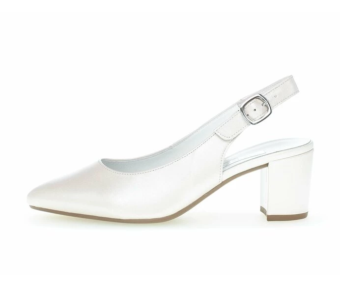 Gabor Pumps Dame Hvite | NO0001611