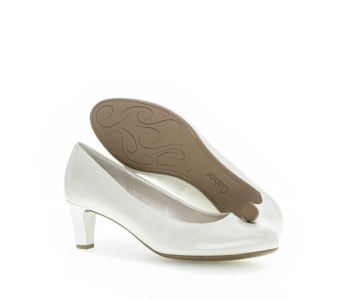 Gabor Pumps Dame Hvite | NO0001613