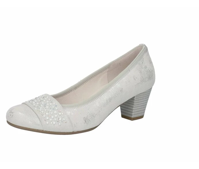 Gabor Pumps Dame Hvite | NO0001633