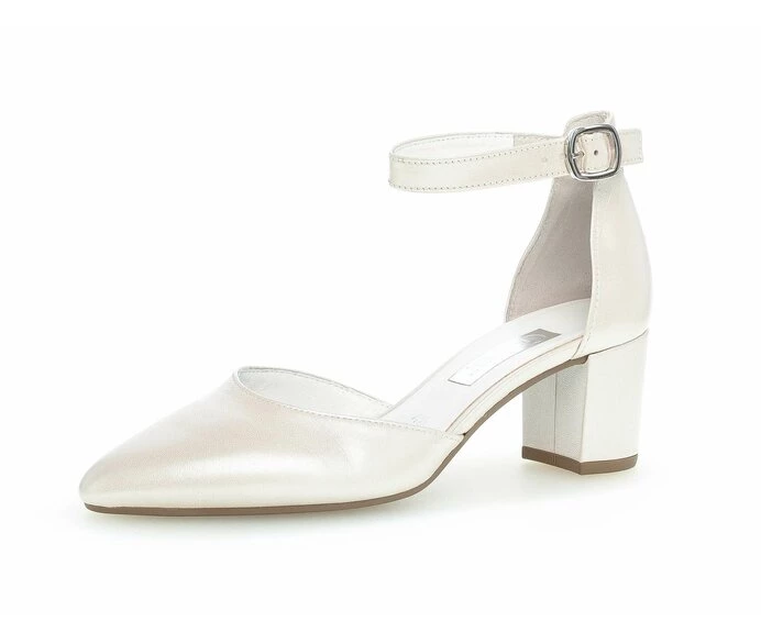 Gabor Pumps Dame Hvite | NO0001680