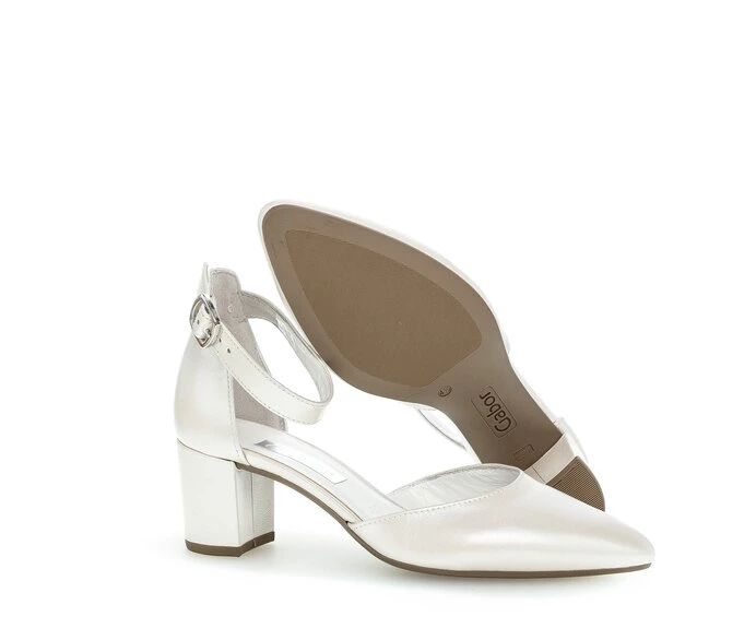 Gabor Pumps Dame Hvite | NO0001680