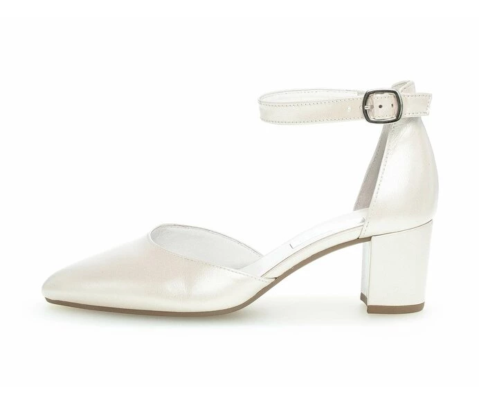 Gabor Pumps Dame Hvite | NO0001680