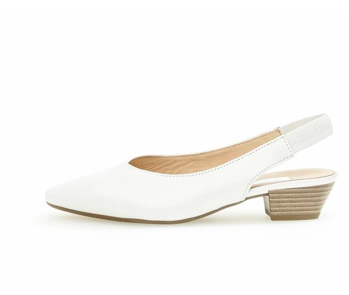 Gabor Pumps Dame Hvite | NO0001703