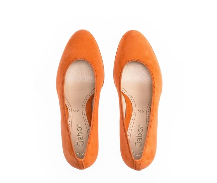 Gabor Pumps Dame Oransje | NO0001464