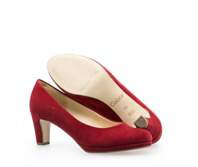 Gabor Pumps Dame Rød | NO0001397