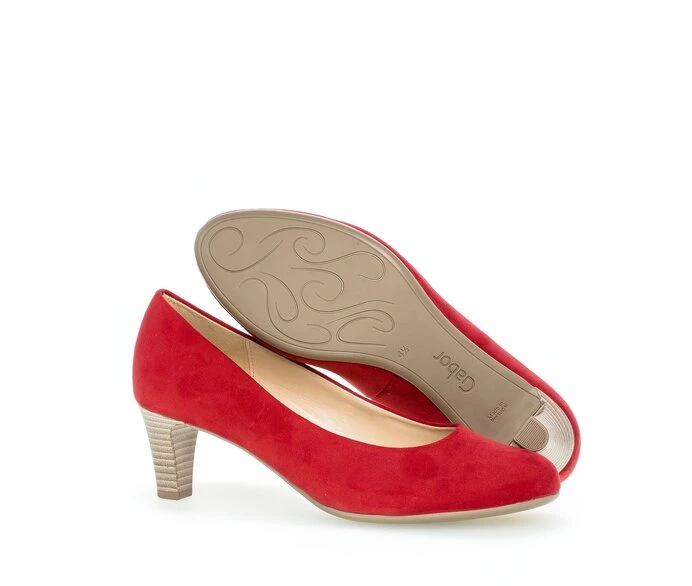 Gabor Pumps Dame Rød | NO0001427