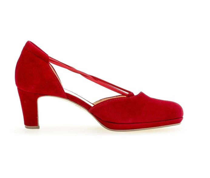 Gabor Pumps Dame Rød | NO0001519