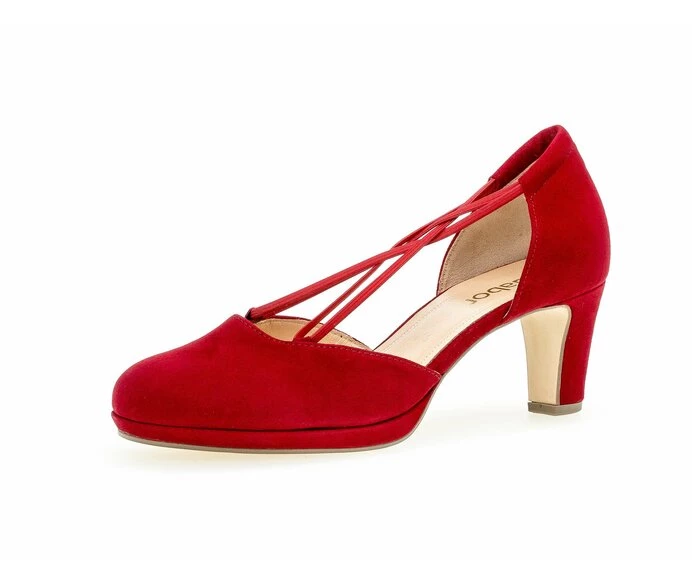 Gabor Pumps Dame Rød | NO0001519