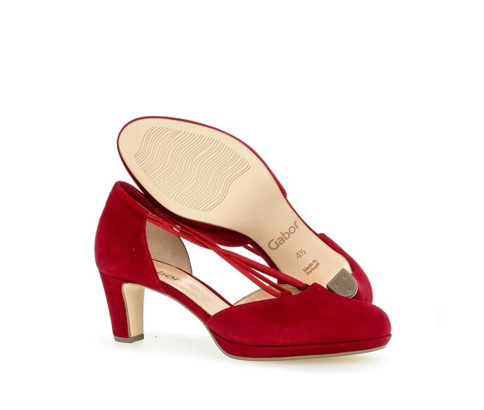 Gabor Pumps Dame Rød | NO0001519