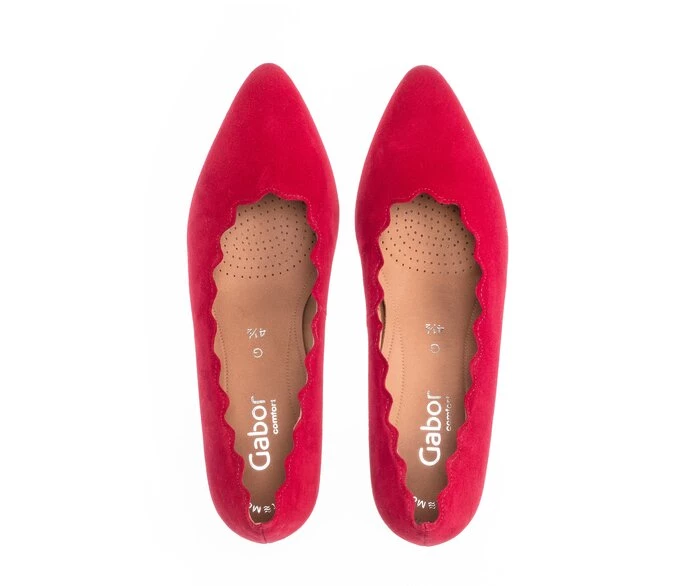 Gabor Pumps Dame Rød | NO0001536