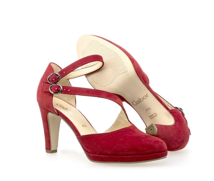 Gabor Pumps Dame Rød | NO0001575