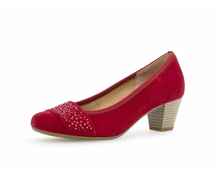 Gabor Pumps Dame Rød | NO0001691