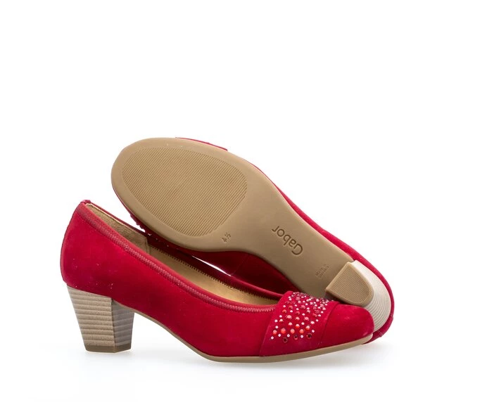 Gabor Pumps Dame Rød | NO0001691