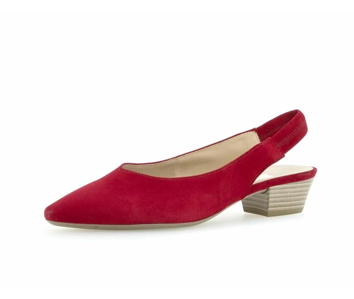 Gabor Pumps Dame Rød | NO0001693