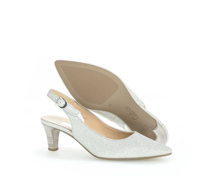 Gabor Pumps Dame Sølv | NO0001391