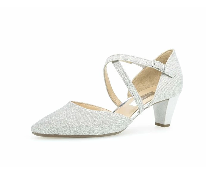 Gabor Pumps Dame Sølv | NO0001596