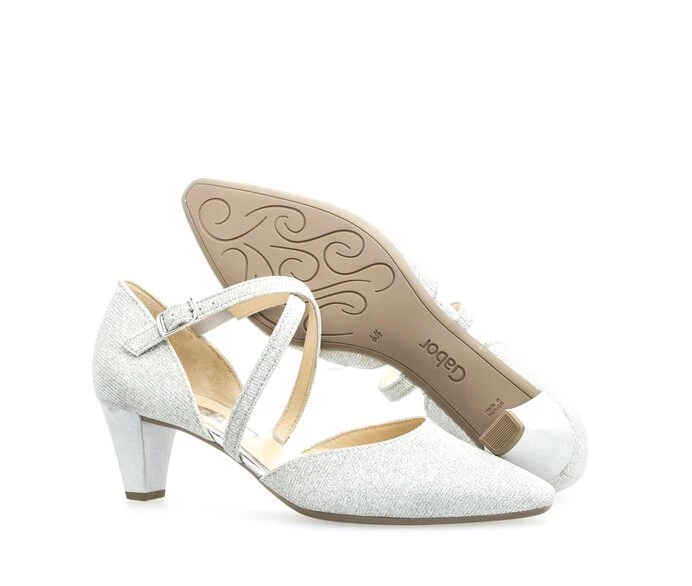 Gabor Pumps Dame Sølv | NO0001596