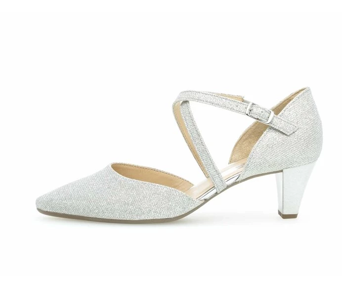 Gabor Pumps Dame Sølv | NO0001596