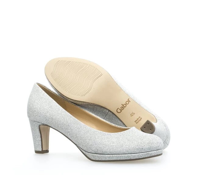 Gabor Pumps Dame Sølv | NO0001608