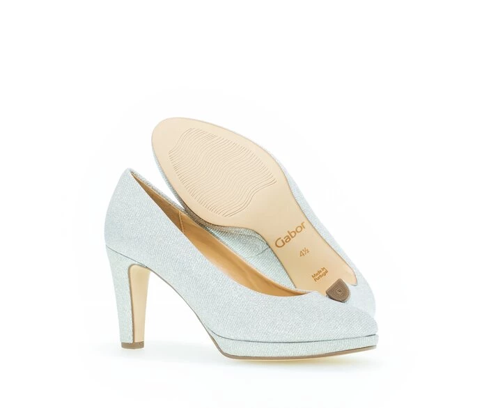 Gabor Pumps Dame Sølv | NO0001641