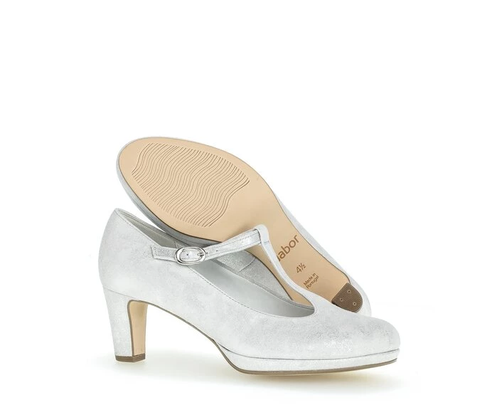 Gabor Pumps Dame Sølv | NO0001648