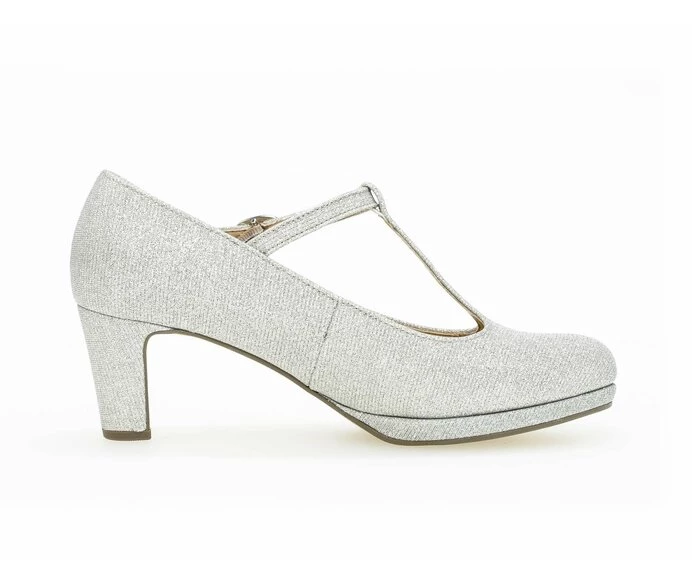 Gabor Pumps Dame Sølv | NO0001654