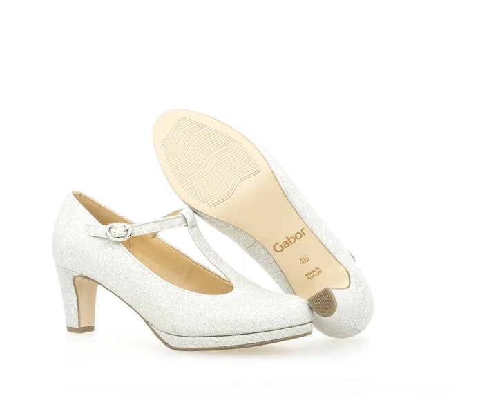 Gabor Pumps Dame Sølv | NO0001654