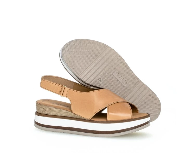 Gabor Sandaler Dame Beige | NO0002204