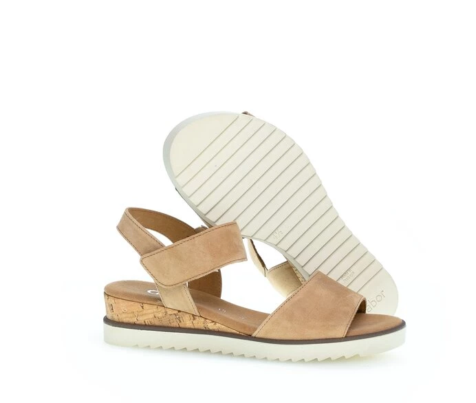 Gabor Sandaler Dame Beige | NO0002259