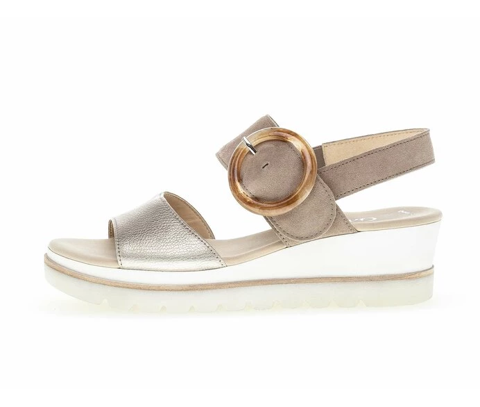 Gabor Sandaler Dame Beige | NO0002491