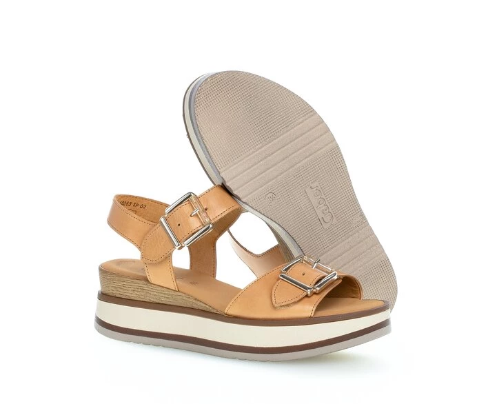 Gabor Sandaler Dame Beige | NO0002496