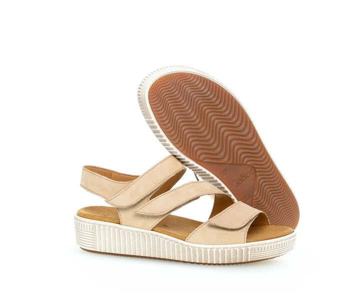 Gabor Sandaler Dame Beige | NO0002532