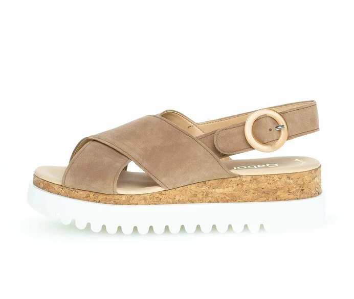 Gabor Sandaler Dame Beige | NO0002539