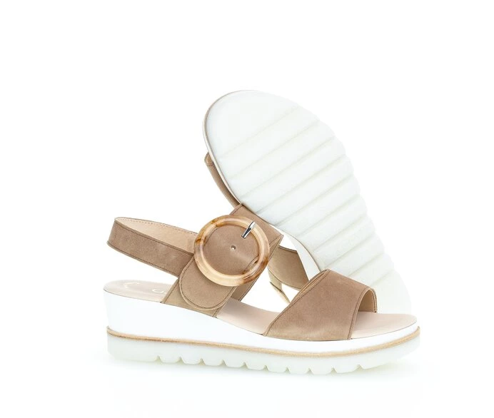 Gabor Sandaler Dame Beige | NO0002556