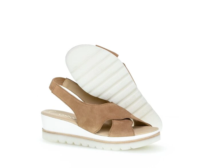 Gabor Sandaler Dame Beige | NO0002597