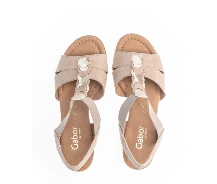 Gabor Sandaler Dame Beige | NO0002607