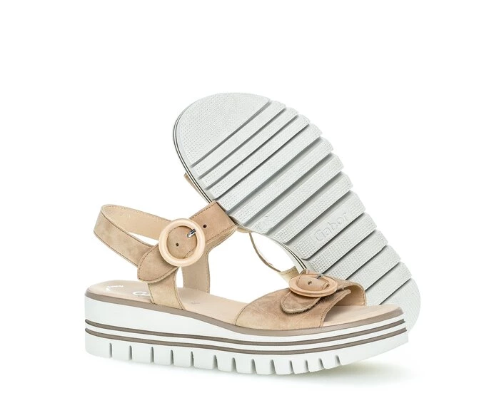 Gabor Sandaler Dame Beige | NO0002608