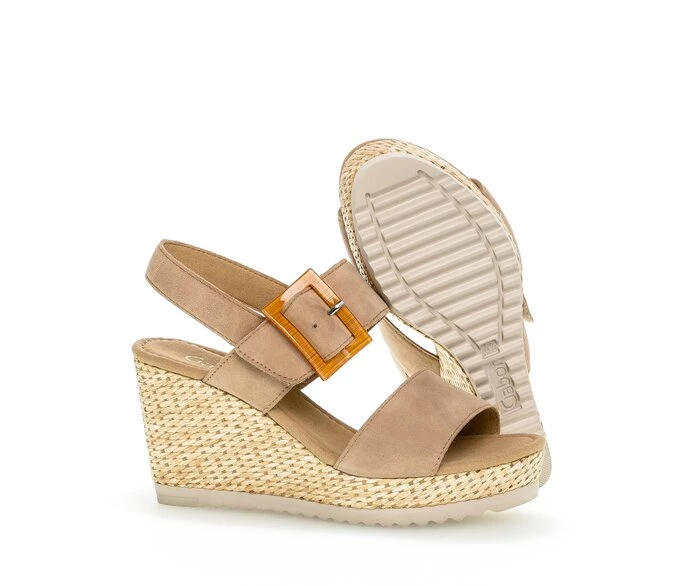 Gabor Sandaler Dame Beige | NO0002609