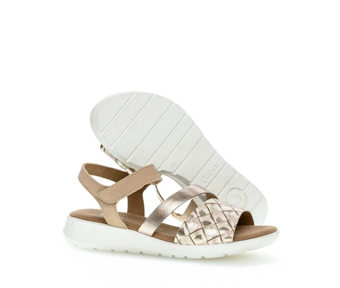 Gabor Sandaler Dame Beige | NO0002821