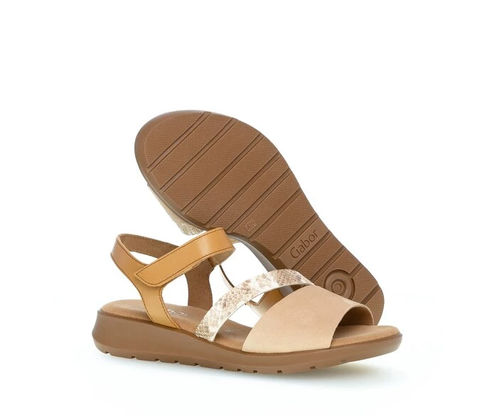 Gabor Sandaler Dame Beige | NO0002833