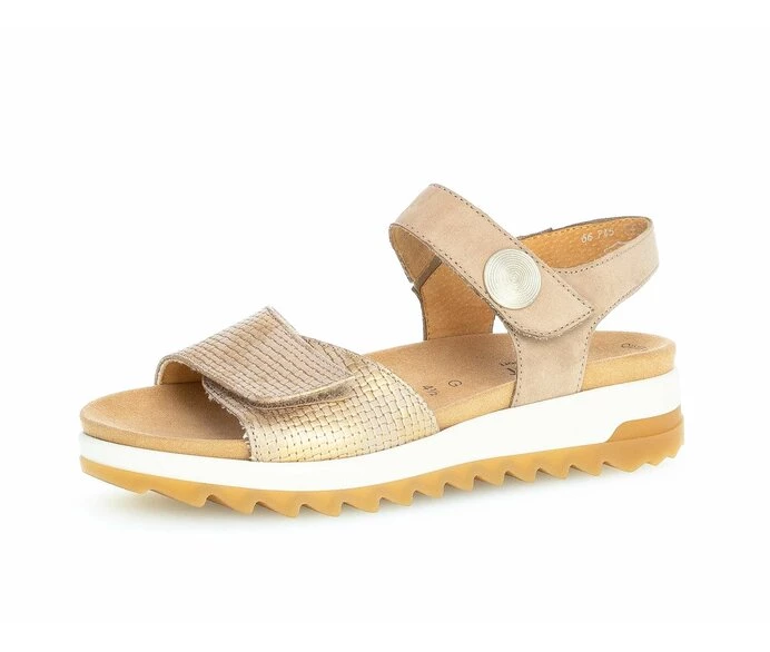 Gabor Sandaler Dame Beige | NO0002835