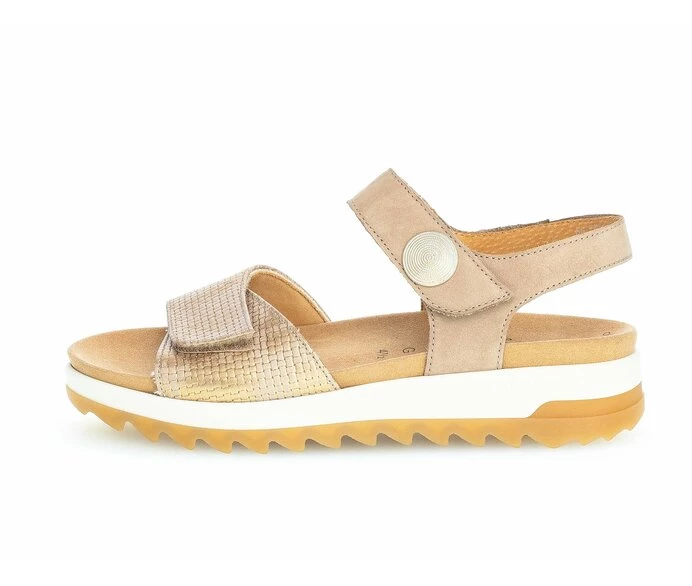 Gabor Sandaler Dame Beige | NO0002835