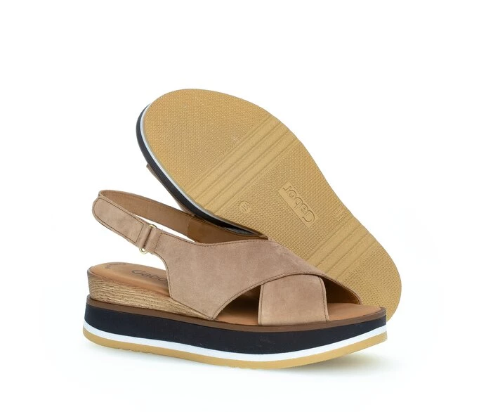 Gabor Sandaler Dame Beige | NO0002846