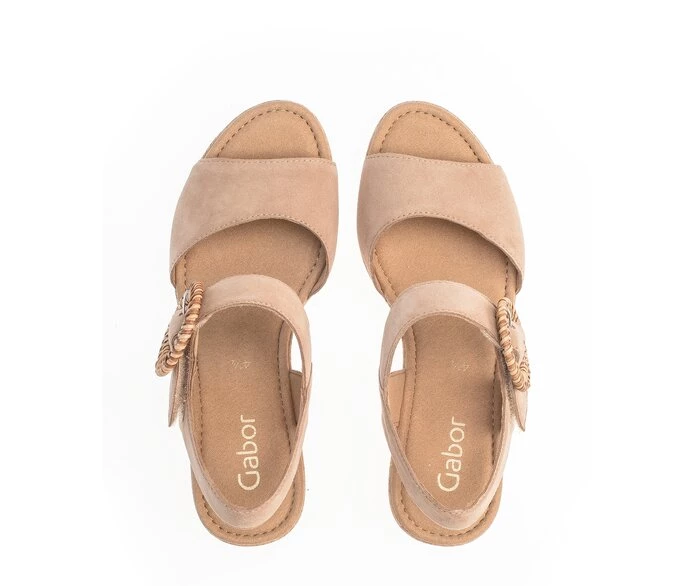 Gabor Sandaler Dame Beige | NO0002942