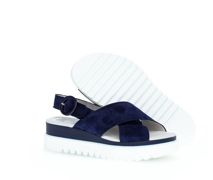 Gabor Sandaler Dame Blå | NO0002290