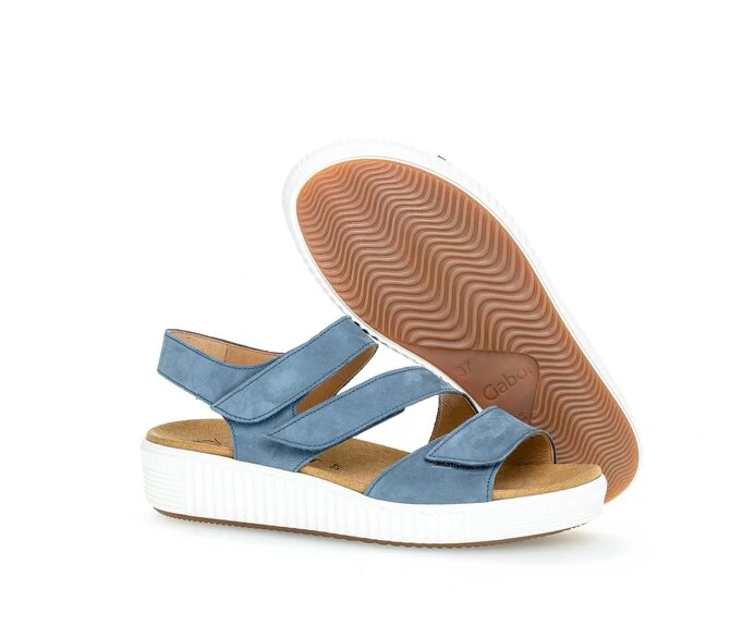 Gabor Sandaler Dame Blå | NO0002293