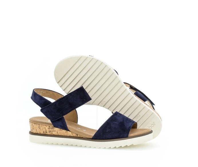 Gabor Sandaler Dame Blå | NO0002955