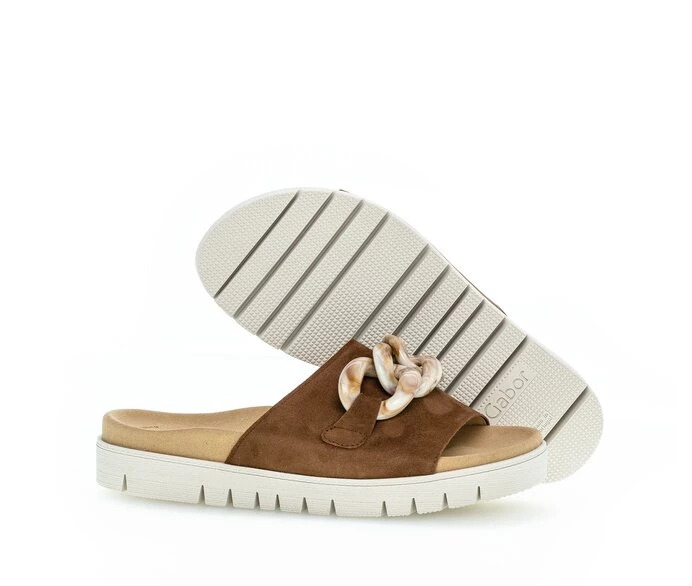 Gabor Sandaler Dame Brune | NO0002212